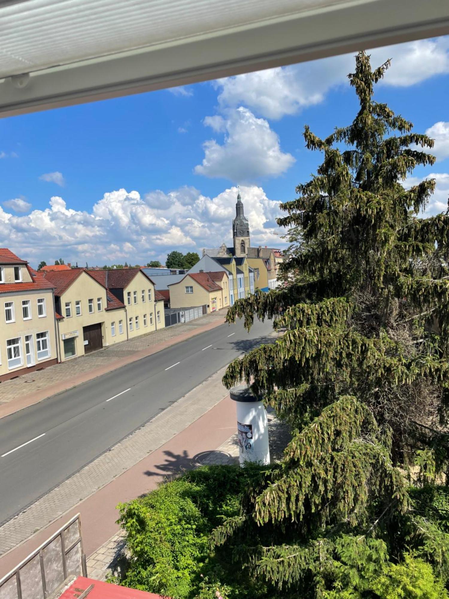 Moderne Ferienwohnung In Lutherstadt Wittenberg Bagian luar foto